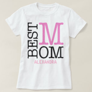 Beste Mama Rosa Schwarzer Glitzer Name Personalisi T-Shirt