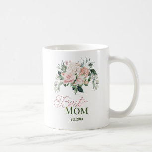 Beste Mama Rosa Wasserfarben Kaffeetasse