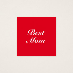 Beste Mama Rot-Weiß-Schrift