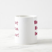 Beste Mama/schlechteste Mama-Tasse Kaffeetasse (Mittel)