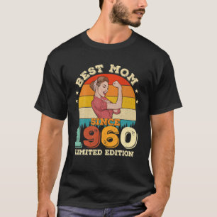 Beste Mama seit 1960 Sohn Tochter passendes Geburt T-Shirt