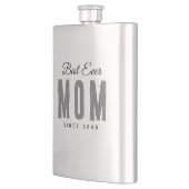 Beste Mama seit 20XX Moderne, einfache Preppy Flachmann (Links)