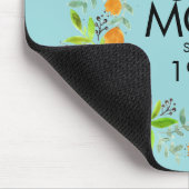 Beste Mama seit Wasserfarben Blumenmousepad Mousepad (Ecke)