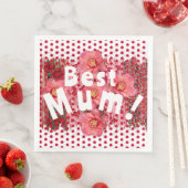 Beste Mama! Serviette (Beispiel)