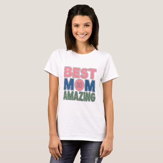 Beste Mama So Phantastisch T-Shirt (Vorne ganz)