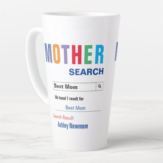 Beste Mama-Suche Milchtasse (Linke Ecke)