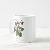 Beste Mama süße Rose Kaffeetasse (Vorderseite Links)
