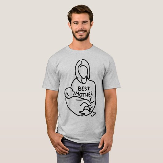 Beste Mama T-Shirt (Vorne ganz)