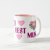 beste Mama-Tasse der Welt Zweifarbige Tasse (VorderseiteRechts)