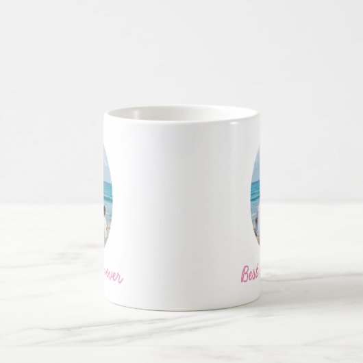 Beste Mama-Tasse mit Foto Modern Einfach Kaffeetasse (Mittel)
