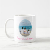 Beste Mama-Tasse mit Foto Modern Einfach Kaffeetasse (Links)