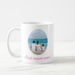 Beste Mama-Tasse mit Foto Modern Einfach Kaffeetasse