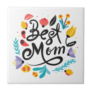 Beste Mama Tile Trivet Fliese