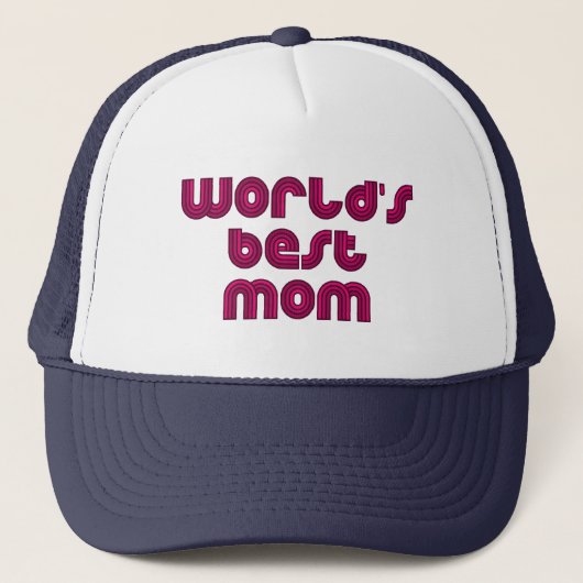 Beste Mama Truckerkappe (Vorderseite)