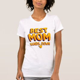 Beste Mama Typografie aller Zeiten T-Shirt