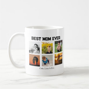 Beste Mama überhaupt Anpassbarer Name und Bilder Kaffeetasse