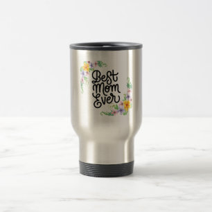 Beste Mama überhaupt Bunt Reisebecher