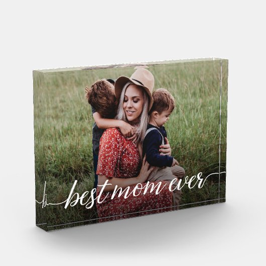 Beste Mama überhaupt Individuelles Foto Muttertag (Links)