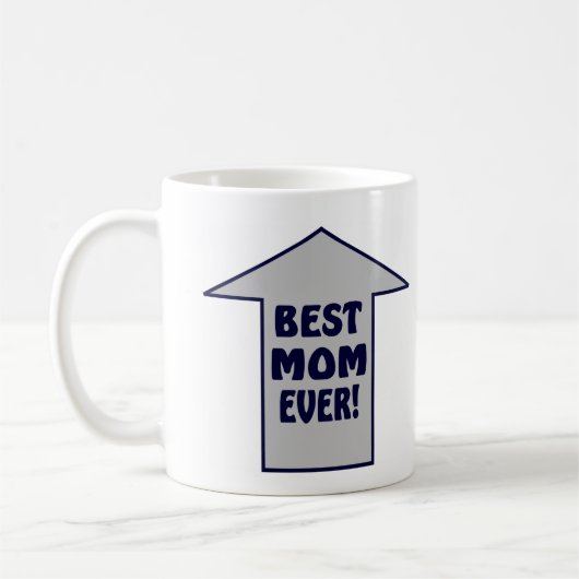 BESTE MAMA ÜBERHAUPT! Kaffee-Tasse Kaffeetasse (Links)