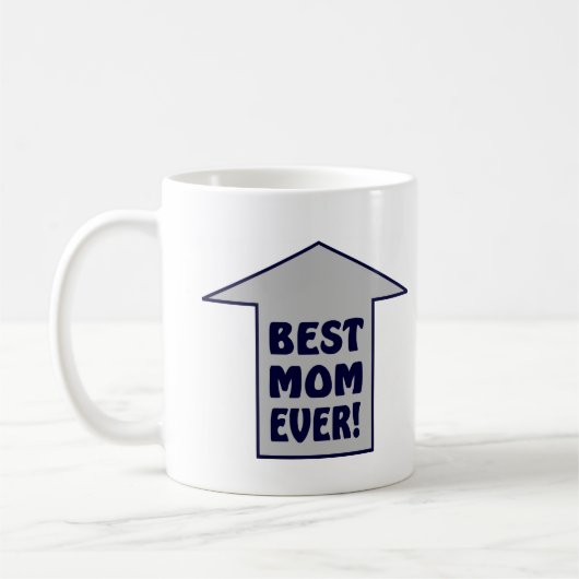 BESTE MAMA ÜBERHAUPT! Kaffee-Tasse Kaffeetasse (Links)