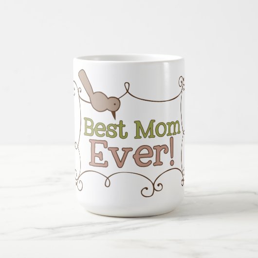 Beste Mama überhaupt Kaffeetasse (Mittel)