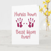 Beste Mama überhaupt Karte (Gelbe Blume)