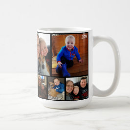 beste Mama überhaupt mit Fotos und Datum Kaffeetasse