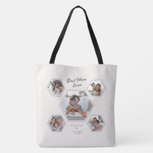 Beste Mama überhaupt Multi Foto Zehn Benutzerdefin Tasche