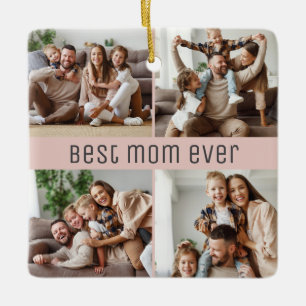 Beste Mama überhaupt Muttertag 5 Fotos Rosafarbene Keramikornament
