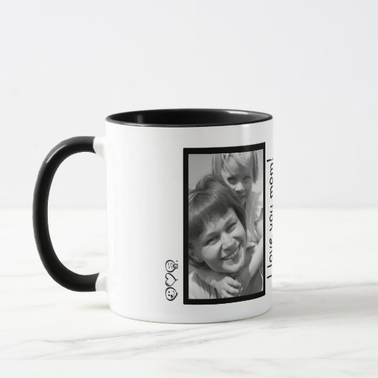 Beste Mama überhaupt! Personalisiert Tasse (Links)