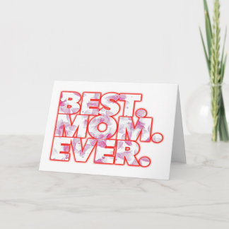 Beste Mama überhaupt Süße Muttertagsliebe Mama Ros Karte