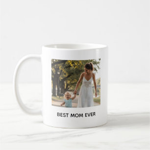 Beste Mama überhaupt Vollfoto personalisiert Kaffeetasse
