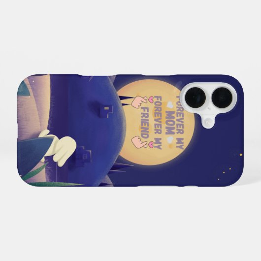 Beste Mama und beste Freundin - Sinnvolles Geschen iPhone 16 Hülle (Rückseite (Horizontal))