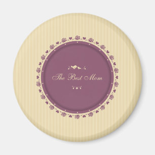 Beste Mama Vintag Muttertag Magnet