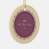 Beste Mama Vintag Muttertag | Ornament (Rechts)