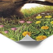 Beste Mama Vintag Poster (Ecke)