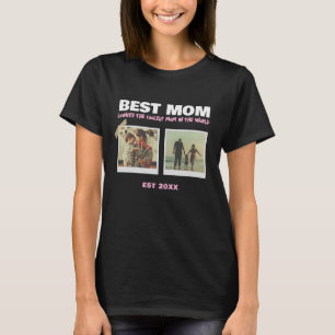 Beste Mama Vintage Polaroid-Foto Muttertag  T-Shirt