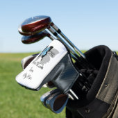 Beste Mama von Par Blue Backfly Schmetterling Golf Headcover (In Situ)