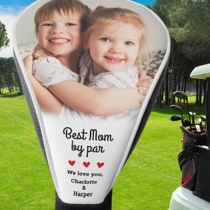 Beste Mama Von Par Modern Photo Andenken Maßgeschn Golf Headcover