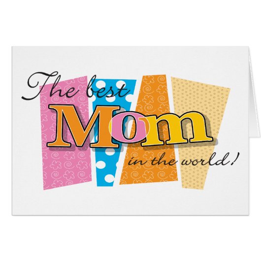 Beste Mama-Welt (Vorderseite (Horizontal))
