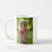 Beste Mama Zwei Foto Kaffeetasse (Links)