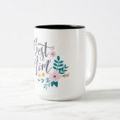 Beste Mama Zweifarbige Tasse (VorderseiteRechts)