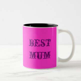 beste Mama Zweifarbige Tasse