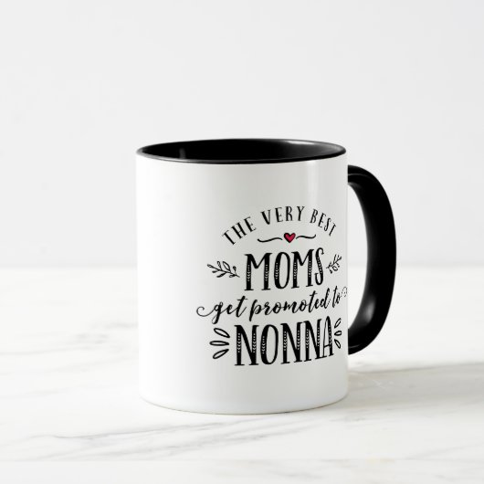 Beste Mamas erhalten zu NONNA Tasse gefördert (VorderseiteRechts)