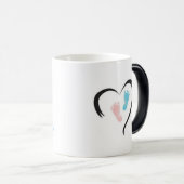 Beste Mamas erhalten zur Großmutter gefördert Verwandlungstasse (VorderseiteRechts)