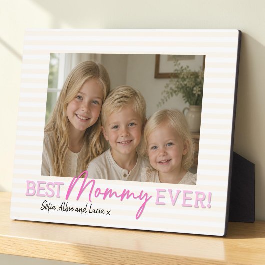 Beste Mami überhaupt! Fotoplakette Fotoplatte