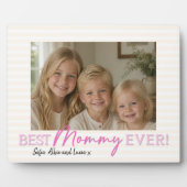 Beste Mami überhaupt! Fotoplakette Fotoplatte (Vorderseite)