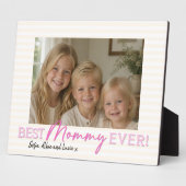 Beste Mami überhaupt! Fotoplakette Fotoplatte (Seite)