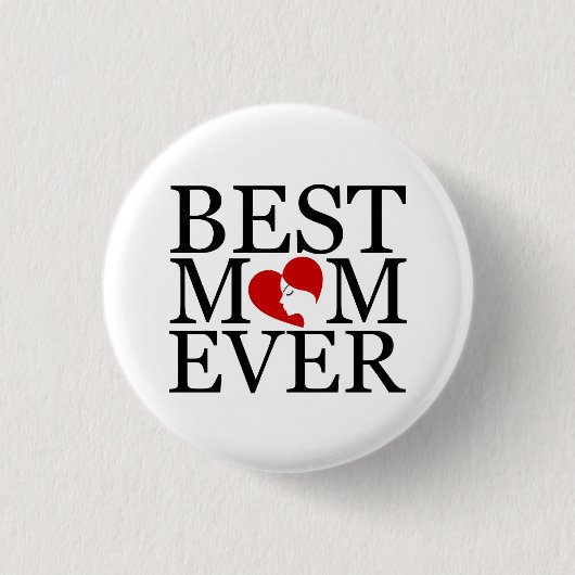 Beste Mamma überhaupt Button (Vorderseite)