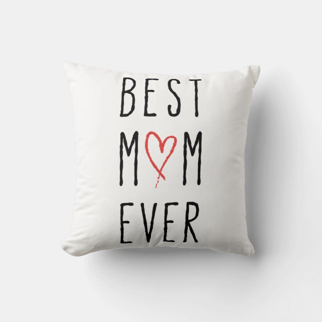 Beste Mamma überhaupt, Geschenk der Mutter Tages Kissen (Vorderseite)
